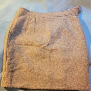 Oscar de la Renta wool/mohair Mini skirt